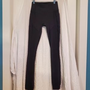 Lululemon black high-waisted leggings